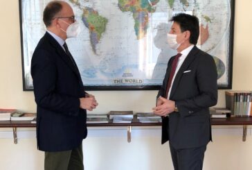 Letta incontra Conte "Abbiamo cominciato a parlare del futuro"