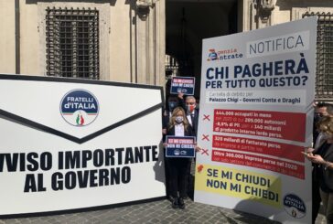 Governo, Meloni "Non c'è discontinuità, Dl Sostegni un pannicello caldo"