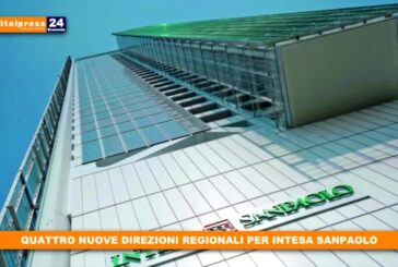 Quattro nuove direzioni regionali per Intesa Sanpaolo