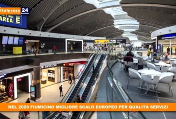Nel 2020 Fiumicino migliore scalo europeo per qualità servizi