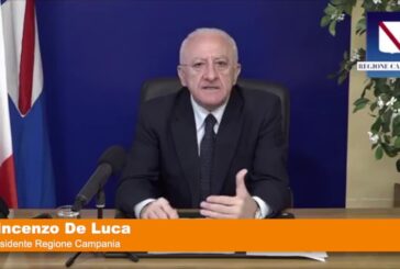 De Luca “Accordo per Sputnik in Campania, pronti a fornire dosi”