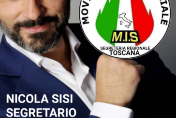 Nicola Sisi è segretario regionale della Toscana per Movimento Idea Sociale