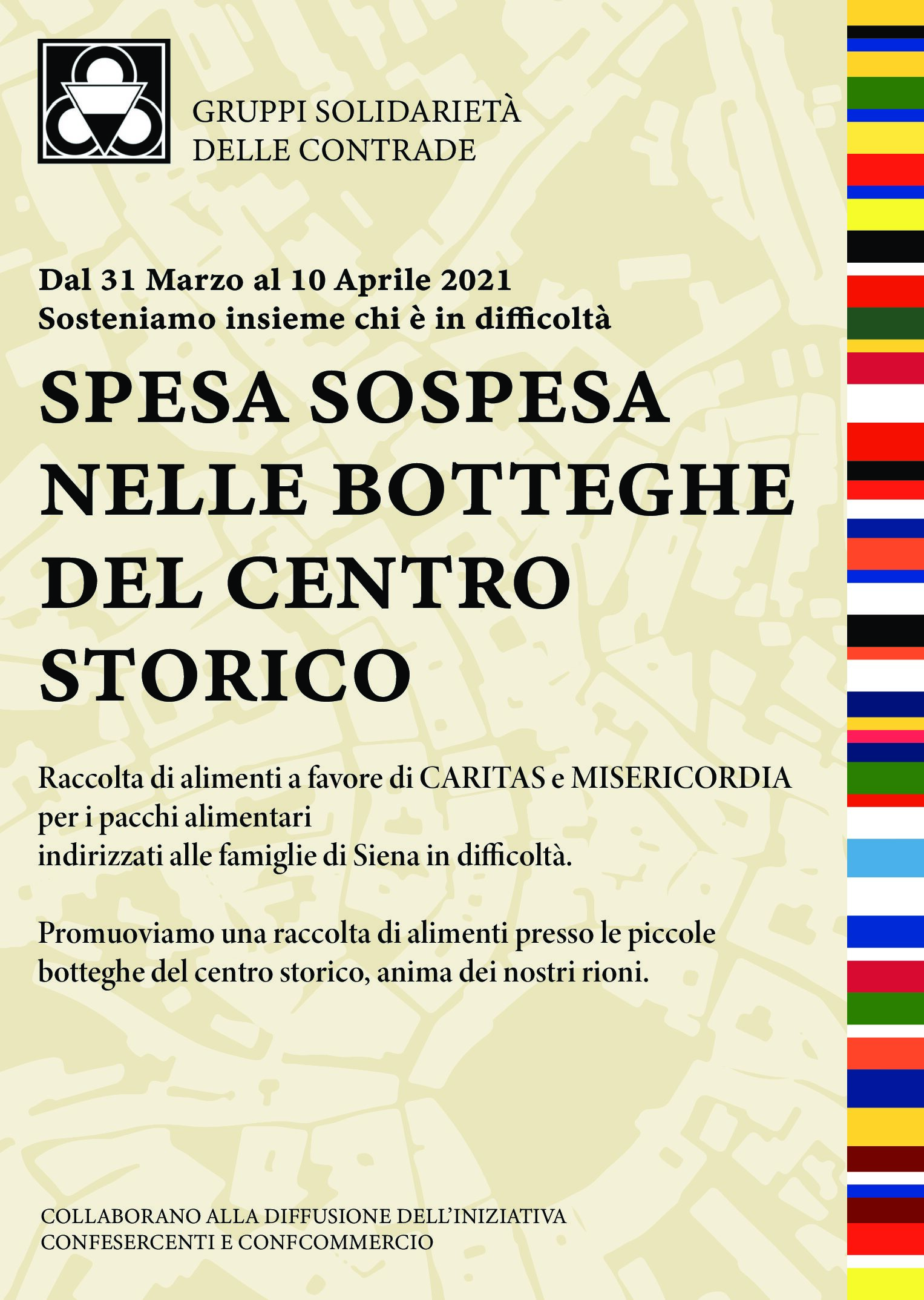 A Siena “spesa sospesa” nelle botteghe del centro storico