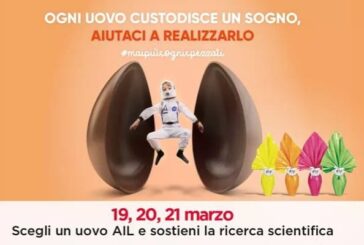 Le uova di Pasqua AIL sono già arrivate! Con una bella novità