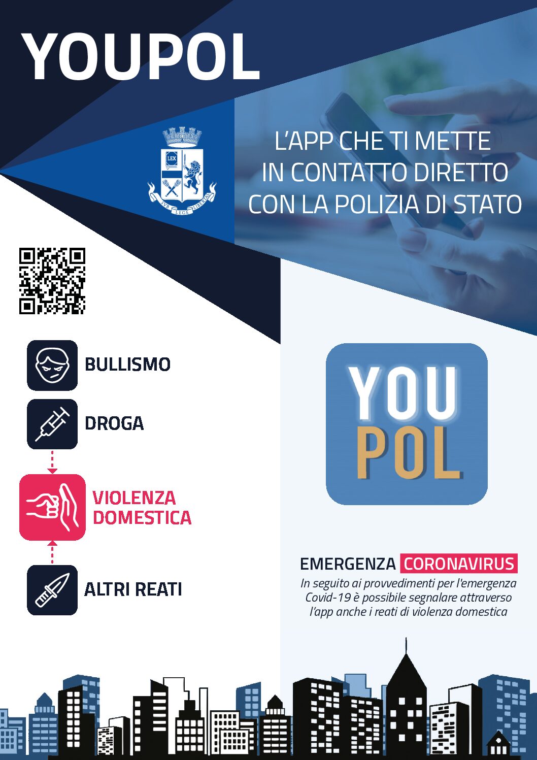 YouPol, l’App che mette in contatto diretto con la Polizia