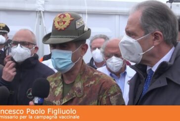 Vaccino, FIgliuolo “Basilicata sopra la media nazionale”