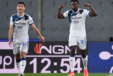L'Atalanta espugna Firenze e si riprende il 4° posto