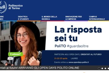 Il Politecnico di Torino apre le porte ai futuri studenti