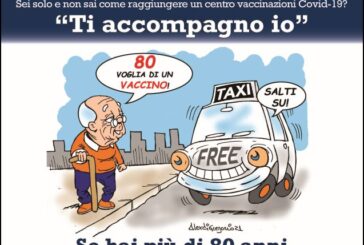 A Palermo taxi gratis per over 80 che vanno nei centri di vaccinazione