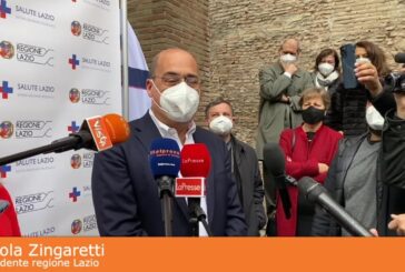 Zingaretti “Presto nuovi Hub vaccinali nel Lazio”