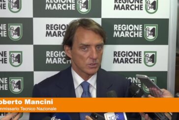 Mancini testimonial delle Marche