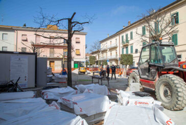 Chiusi: proseguono i lavori per la riqualificazione di piazzetta Garibaldi
