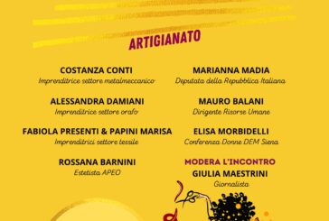 “Donne avanti tutta! Incontro con le imprenditrici dell’artigianato di Siena