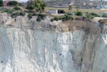 Scala dei Turchi, un drone ne svela i punti deboli