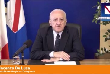 Covid, De Luca “ci sono condizioni per iniziare uscita da calvario”