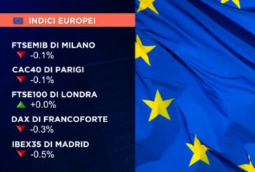 EUROPA FIACCA, MILANO CHIUDE A -0,1% CON MONCLER A -4%