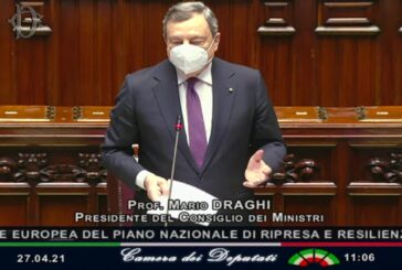 Recovery, Draghi “Dialogo con il Parlamento è solo all’inizio”