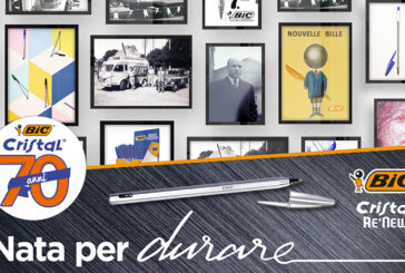 La penna BIC Cristal compie 70 anni e punta sulla sostenibilità