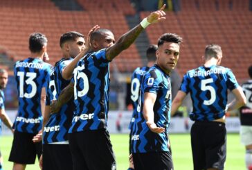 L'Inter festeggia lo scudetto con un 5-1 sull'Udinese