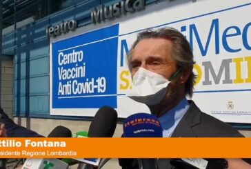 Covid, Fontana “folla per Inter pericolosa. Oggi sarò vaccinato”