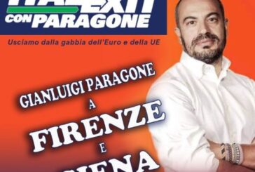 Italexit: Gianluigi Paragone fa tappa a Siena