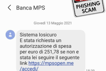 L’ennesima truffa ai danni dei correntisti arriva (anche) via SMS