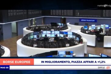 EUROPA IN MIGLIORAMENTO A METÁ SEDUTA, PIAZZA AFFARI SI ALLINEA (+1,2%)