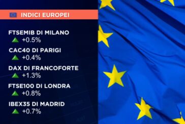 JOB REPORT STEMPERA TIMORI TAPERING, MILANO A +0,5% IN SCIA A EUROPA E WALL STREET