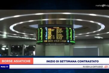 INIZIO DI SETTIMANA CONTRASTATO PER LE PIAZZE DEL CONTINENTE ASIATICO