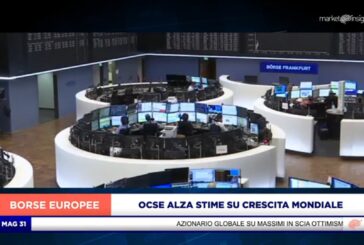 MILANO RESISTE SOPRA LA PARITÀ, OCSE ALZA STIME SU CRESCITA MONDIALE