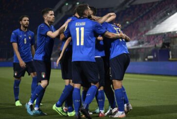 L'Italia batte 4-0 la Repubblica Ceca nell'ultimo test verso Euro2020