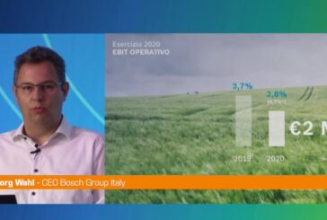 Bosch, in Italia nel 2020 fatturato di due miliardi
