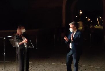 Roma, nuova illuminazione artistica per la Torretta Valadier