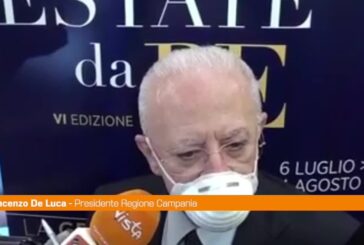 Vaccino, De Luca: “In Campania proseguiamo con Pfizer e Moderna”
