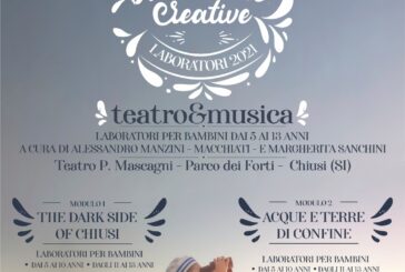 “Avventure creative”: la proposta di centri estivi per i ragazzi di Chiusi