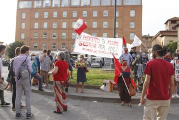 Potere al Popolo in piazza per Adil