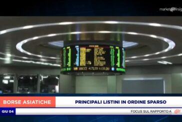 PRINCIPALI LISTINI ASIATICI IN ORDINE SPARSO