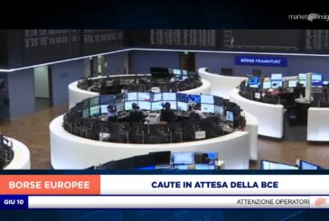 ERUROPA CAUTA IN ATTESA DELLA BCE E DEL REPORT SULL’INFLAZIONE USA