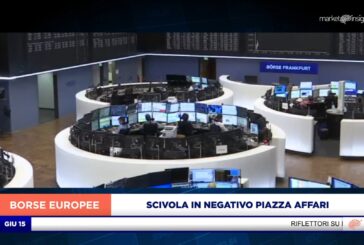 EUROLISTINI IN ORDINE SPARSO, SCIVOLA IN NEGATIVO PIAZZA AFFARI