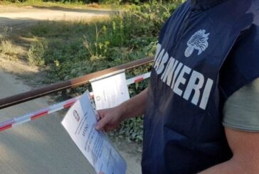 I Carabinieri Forestali sequestrano un cantiere edile a Siena