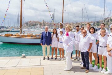 Diana Bracco dona la barca storica "Beatrice" al Comune di Imperia