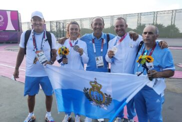 Tiro a volo mixed team, argento San Marino con Perilli-Berti