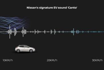 Nissan LEAF MY21, “Canto” rompe silenzio motore elettrico