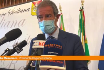 Cenere dell’Etna, Musumeci: “Stanziati primi 8 mln per le spese dei comuni”