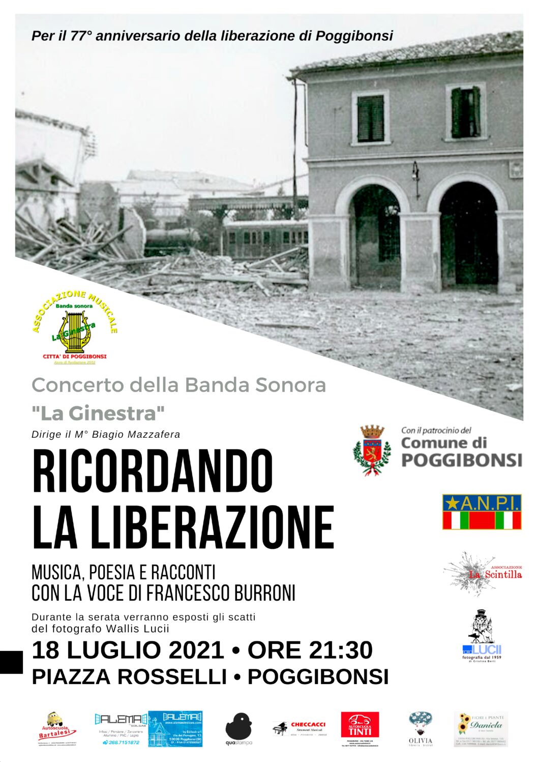 “La Ginestra” celebra la Liberazione con un concerto