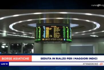 SEDUTA IN RIALZO PER I MAGGIORI INDICI DEL CONTINENTE ASIATICO