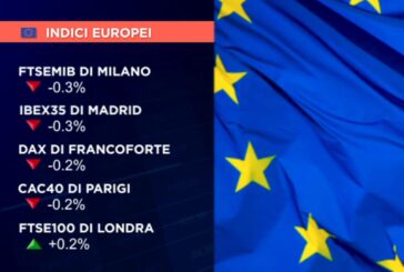 APERTURA DEBOLE PER L’EUROPA, FTSE MIB A -0,3%