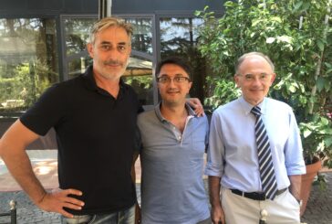 Il presidente Gazaryan nel ritiro del Siena