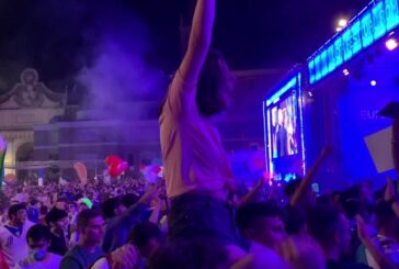 Italia-Belgio 2-1, esplode la festa dei tifosi azzurri