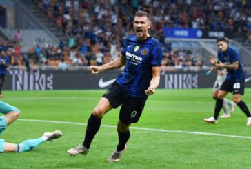 Poker dell'Inter al Genoa, bene Calhanoglu e Dzeko